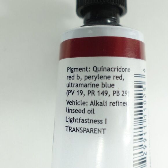 Gamblin Artist Oil Colors Alizarin Permanent 37ml Series 3 - Picture 4 of 5